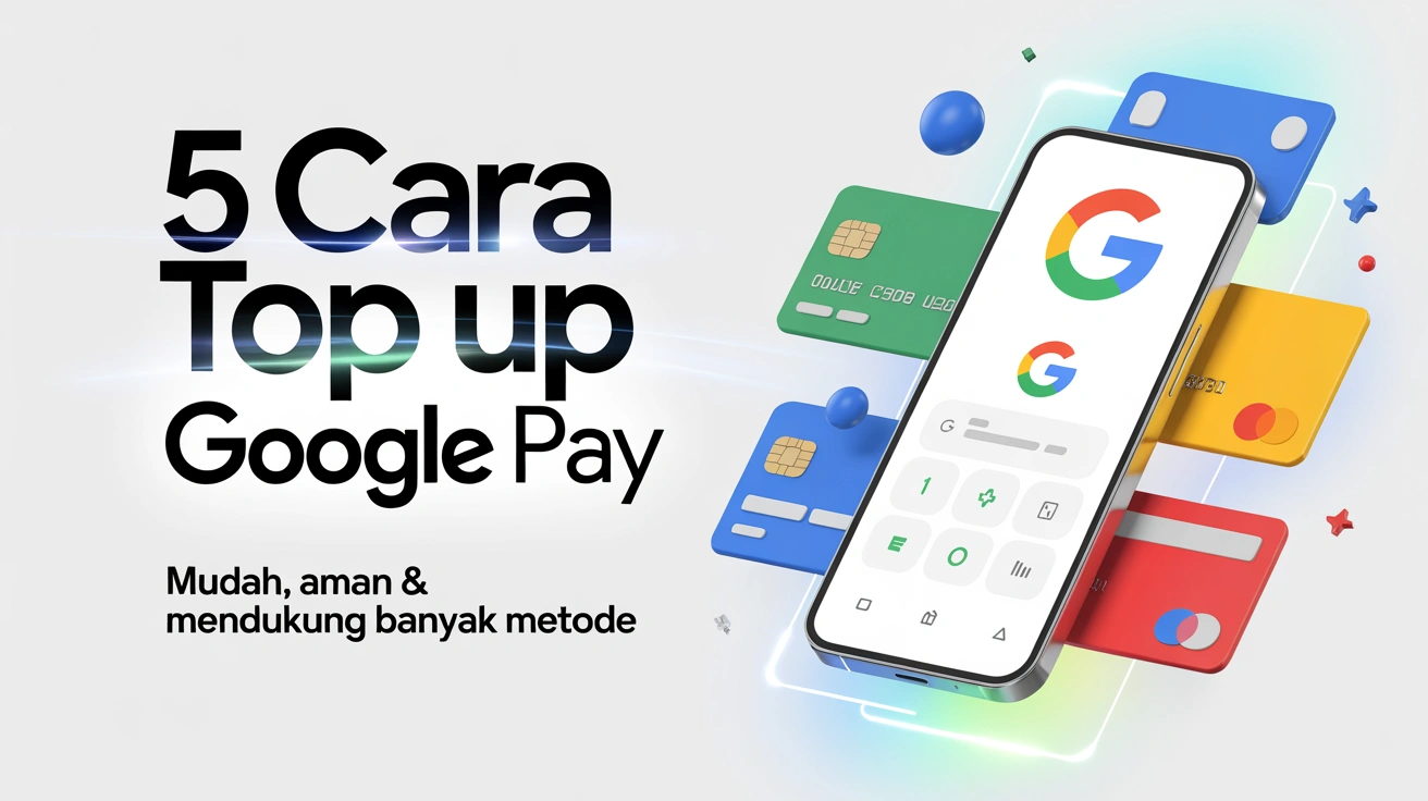5 Cara Top Up Google Pay: Mudah, Aman & Mendukung Banyak Metode
