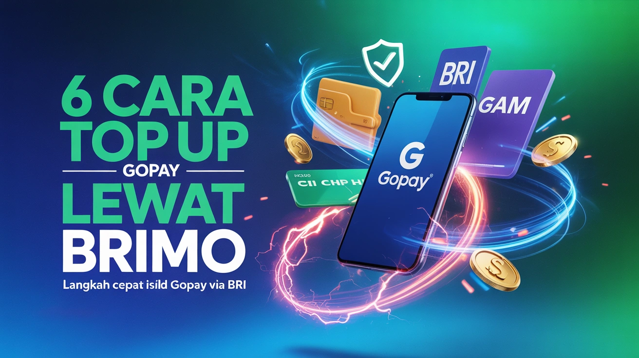 6 Cara Top Up GoPay Lewat BRImo Terbaru 2025 (Mudah & Instan)