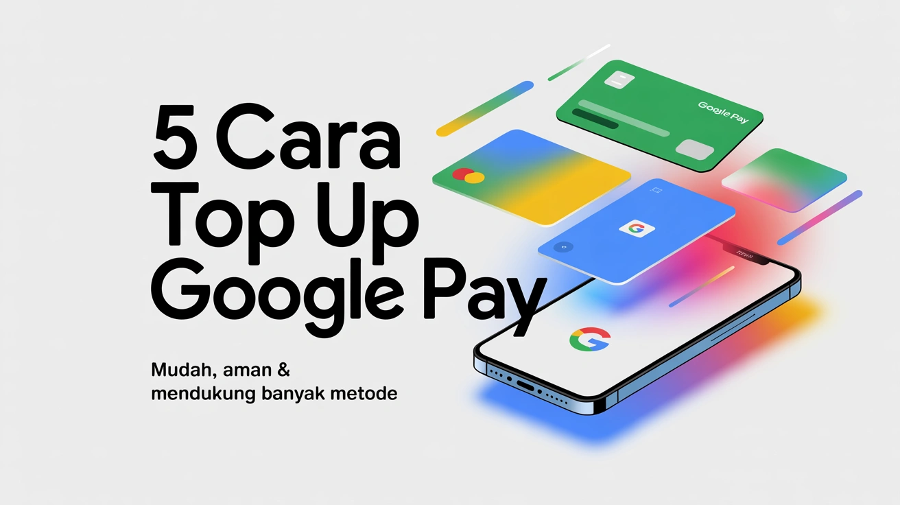 5 Cara Top Up Google Pay: Mudah, Aman & Mendukung Banyak Metode