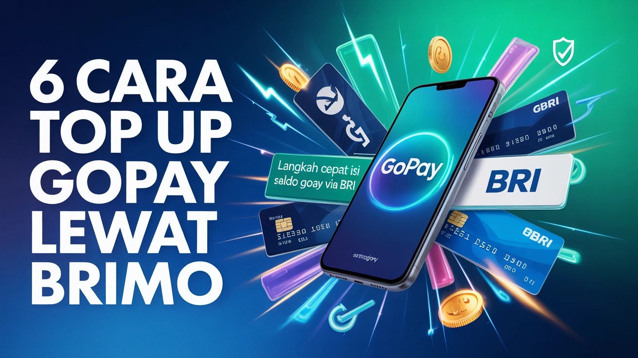 6 Cara Top Up GoPay Lewat BRImo Terbaru 2025 (Mudah & Instan)