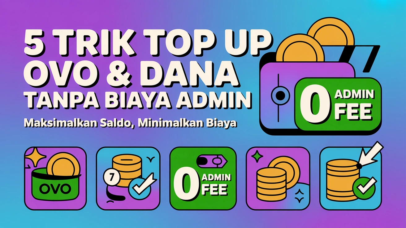 5 Trik Top Up OVO & DANA Tanpa Biaya Admin 3 5 Trik Top Up OVO & DANA Tanpa Biaya Admin