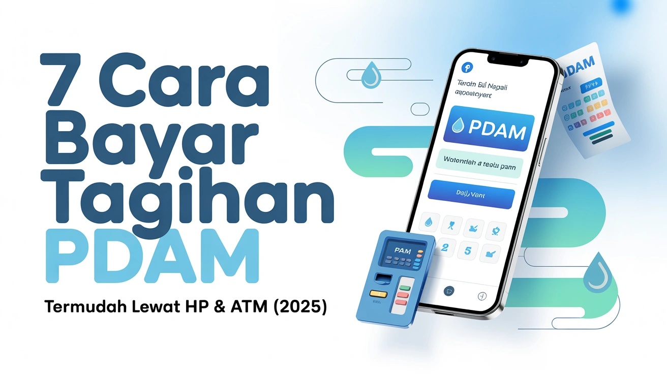 7 Cara Bayar Tagihan PDAM Sangat Mudah Lewat HP & ATM (2025) 2 7 Cara Bayar Tagihan PDAM: Termudah Lewat HP & ATM (2025)