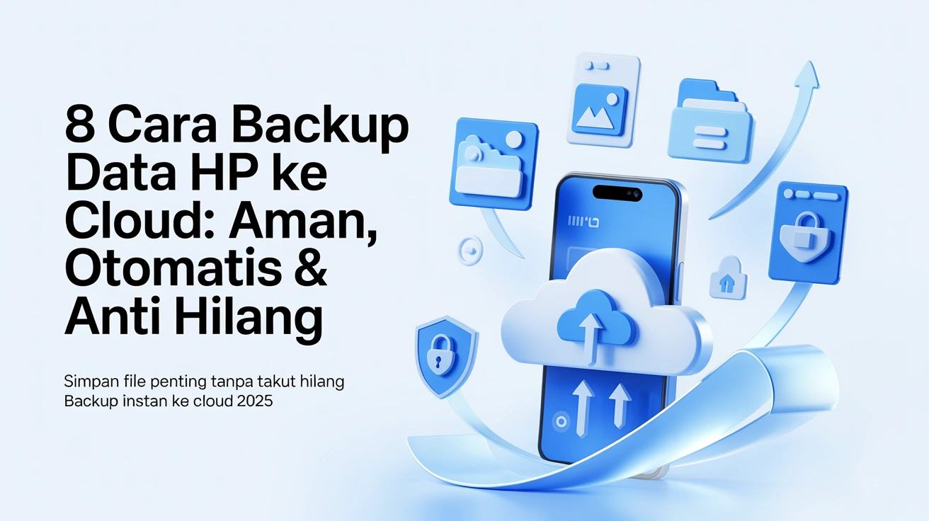 8 Cara Backup Data HP ke Cloud: Aman, Otomatis & Anti Hilang