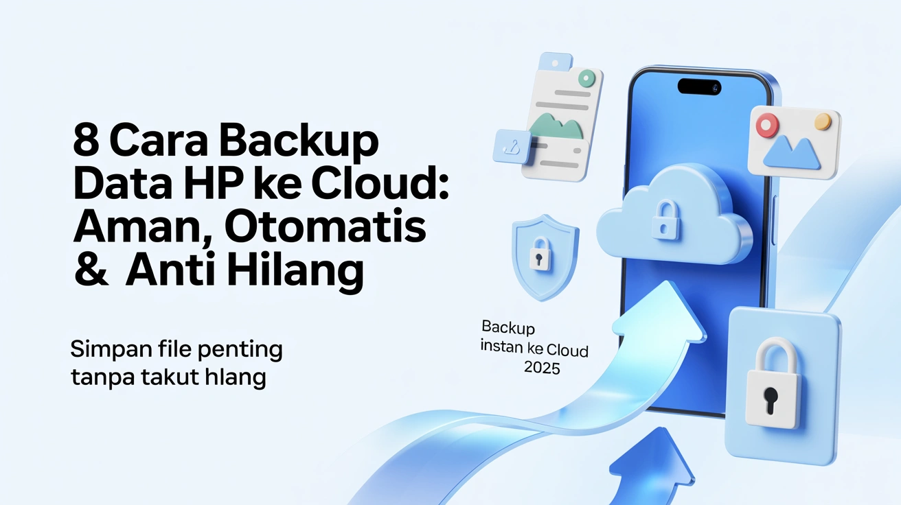 8 Cara Backup Data HP ke Cloud: Aman, Otomatis & Anti Hilang