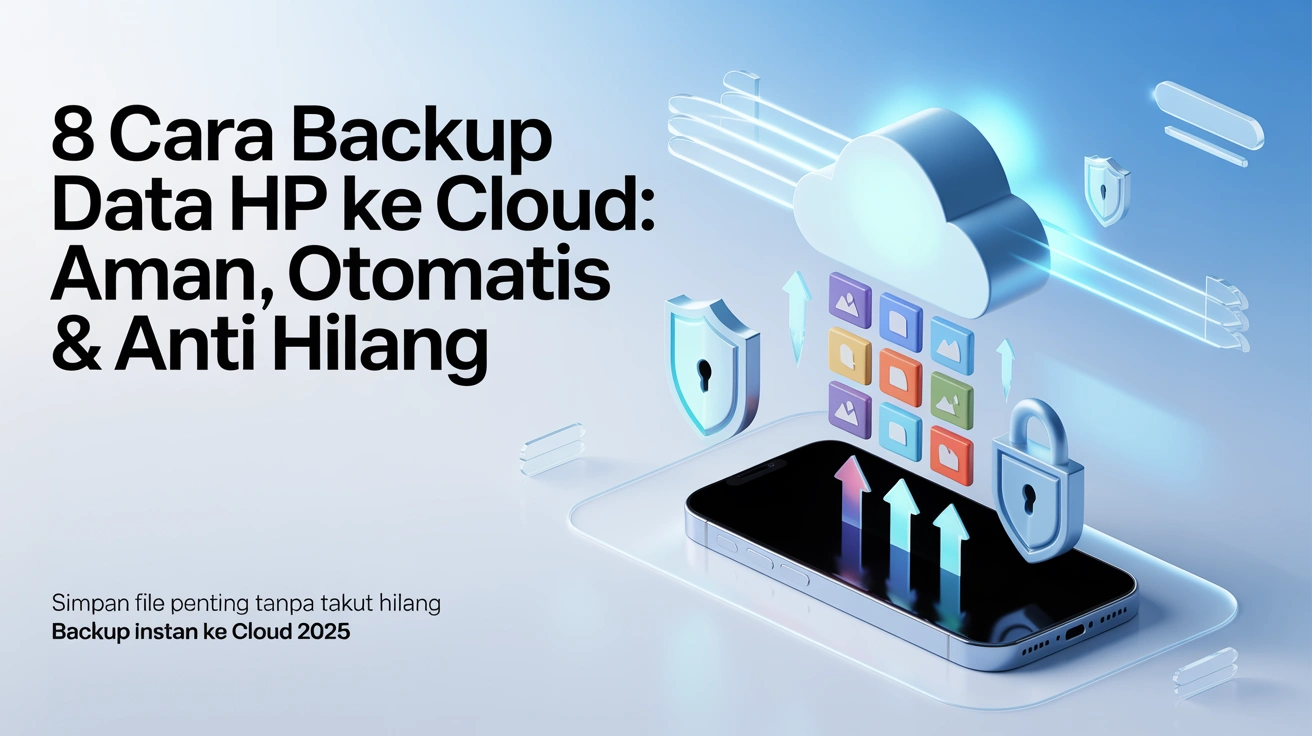 8 Cara Backup Data HP ke Cloud: Aman, Otomatis & Anti Hilang