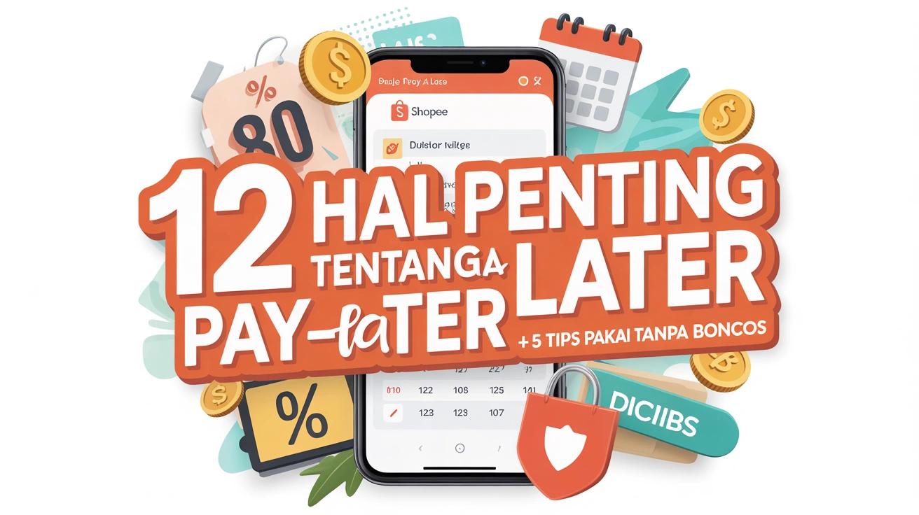 12 Hal Penting tentang PayLater Shopee + 5 Tips Pakai Tanpa Boncos