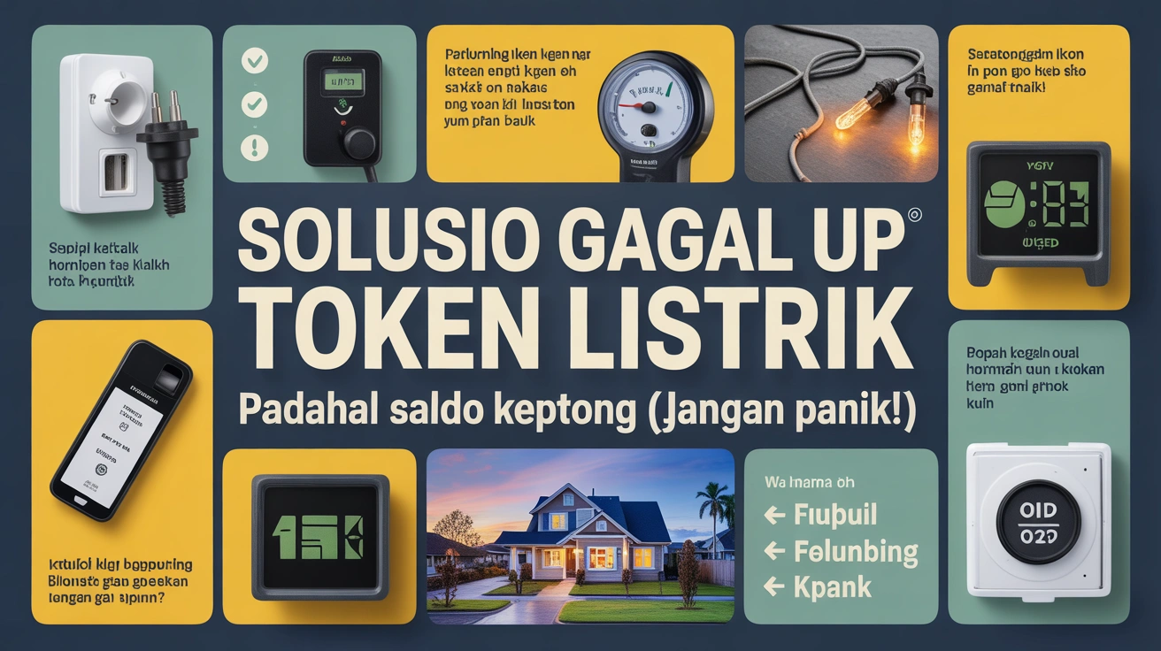 Solusi Gagal Top Up Token Listrik Padahal Saldo Kepotong (Jangan Panik!)