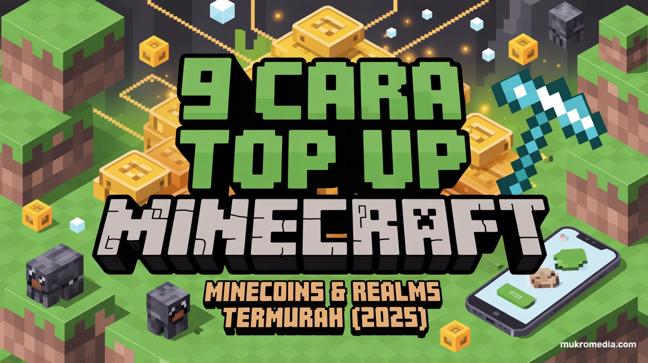 9 Cara Top Up Minecraft: Minecoins & Realms Termurah (2025)