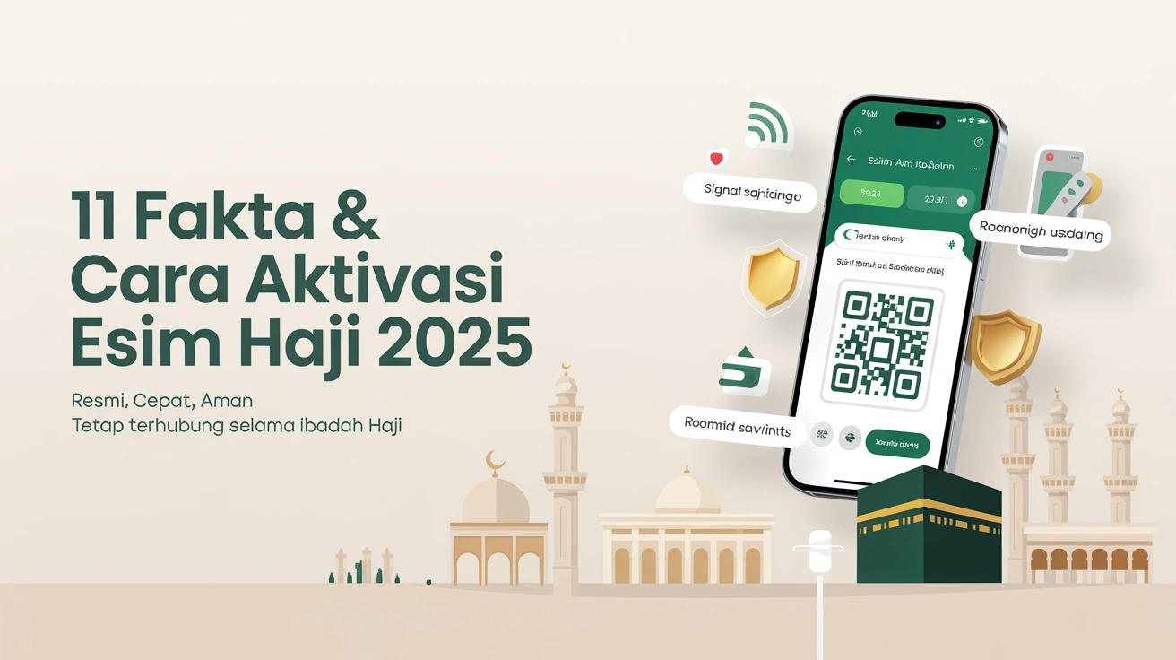 11 Fakta & Cara Aktivasi eSIM Haji: Hemat Roaming