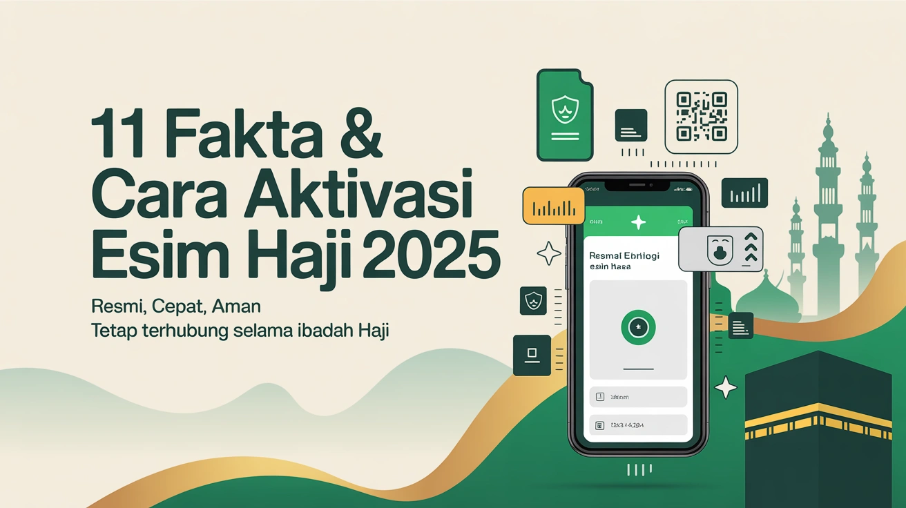 11 Fakta & Cara Aktivasi eSIM Haji: Hemat Roaming