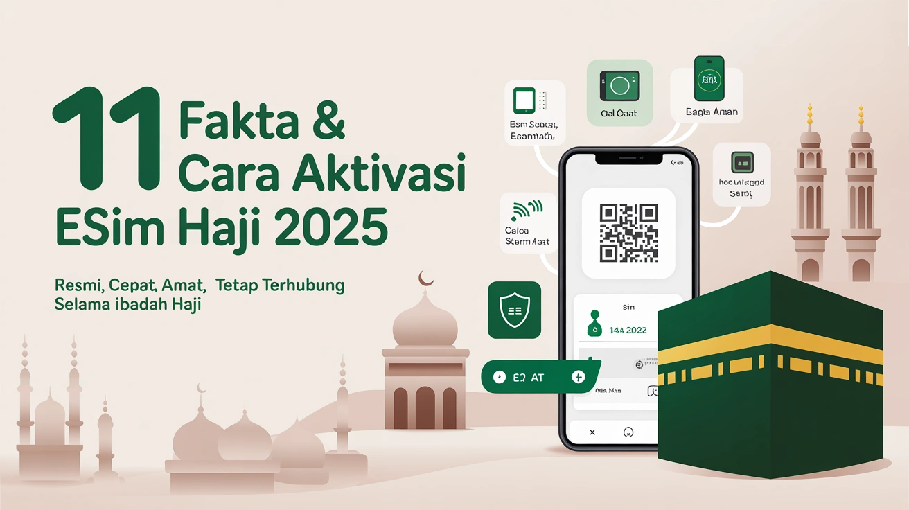 11 Fakta & Cara Aktivasi eSIM Haji: Hemat Roaming