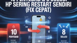 10 Penyebab & 8 Solusi HP Sering Restart Sendiri (Fix Cepat)