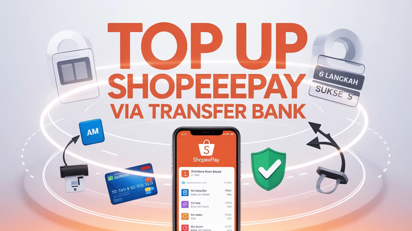 6 Langkah Sukses: Top Up ShopeePay via Transfer Bank 2 6 Langkah Sukses: Top Up ShopeePay via Transfer Bank