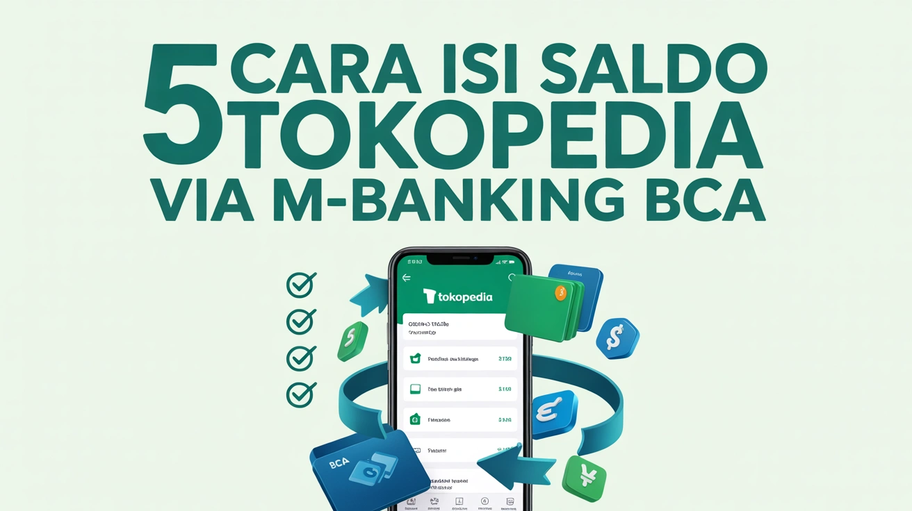 5 Cara Isi Saldo Tokopedia via m-Banking BCA, Sangat Mudah (Biaya, Limit & Bukti, 2025) 3 5 Cara Isi Saldo Tokopedia via m-Banking BCA (Biaya, Limit & Bukti, 2025)