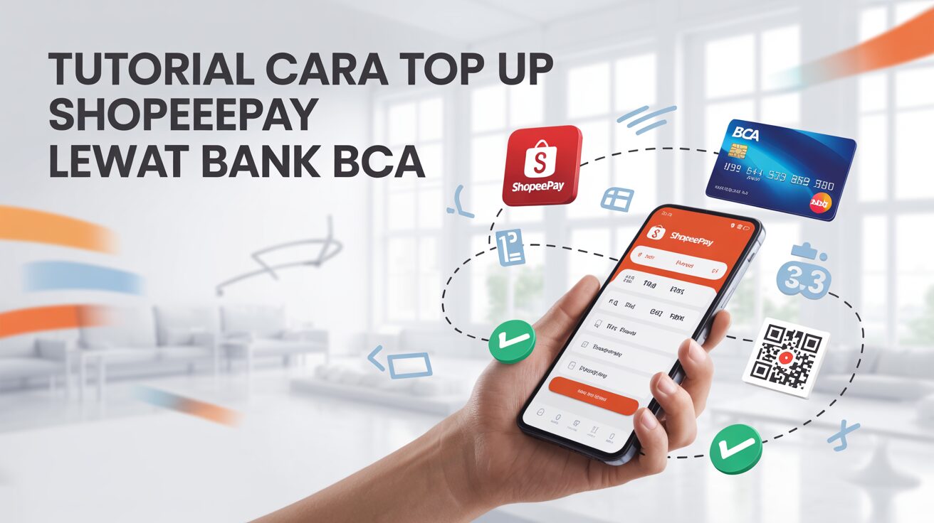 7 Langkah Praktis: Tutorial Cara Top Up ShopeePay Lewat Bank BCA (m-BCA, ATM, KlikBCA)