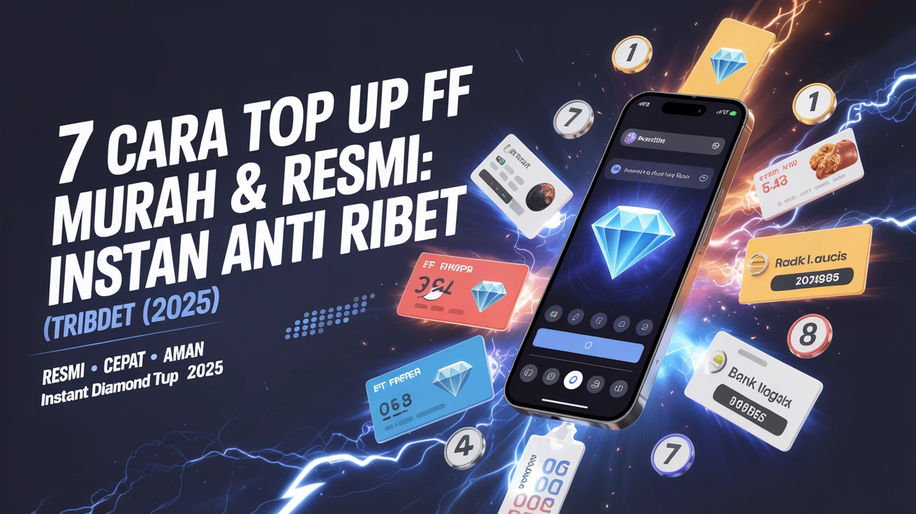 7 Cara Top Up FF Murah & Resmi: Instan Anti Ribet (2025)