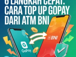 6 Langkah Cepat: Cara Top Up GoPay dari ATM BNI