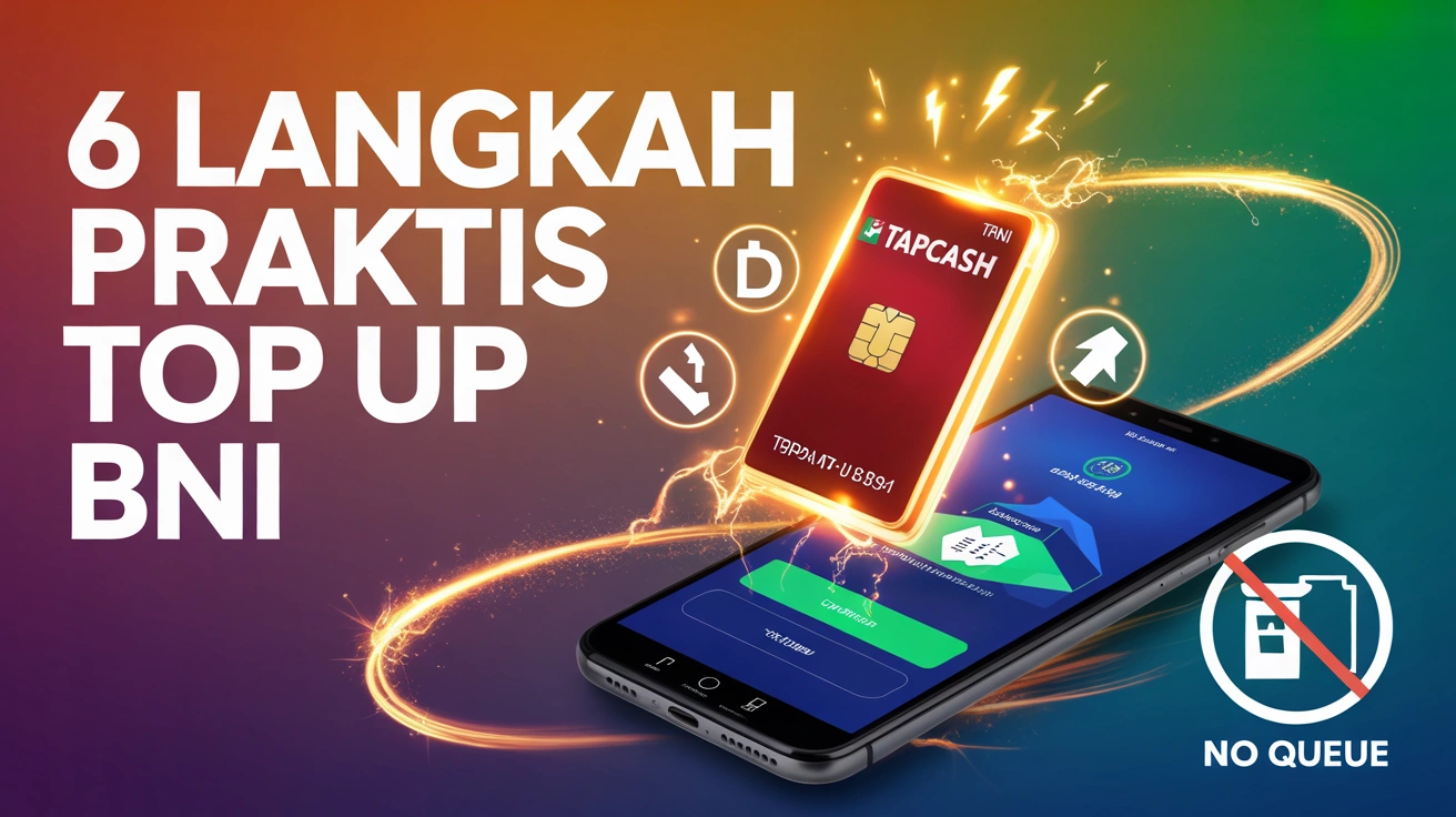 6 Langkah Praktis Top Up BNI TapCash: ATM, NFC & Retail