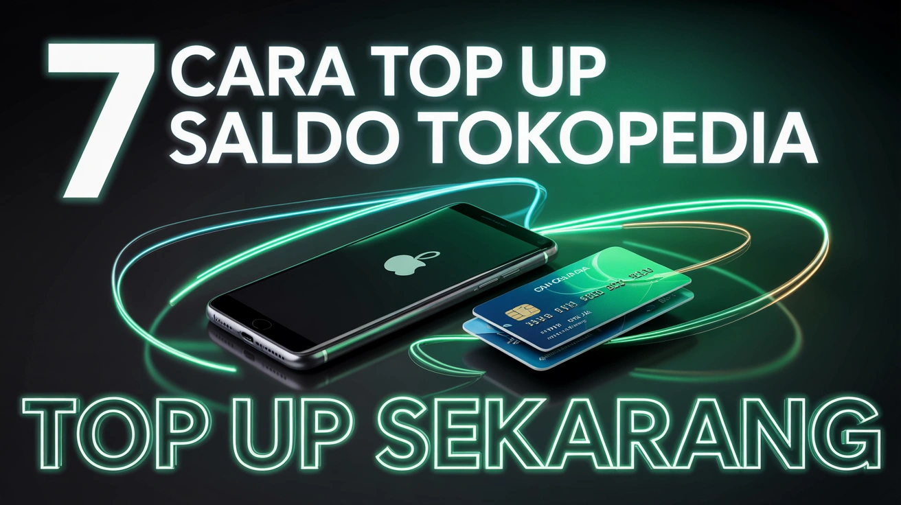 7 Cara Top Up Saldo Tokopedia Paling Cepat: VA, QRIS, e-Wallet & Gerai (2025)