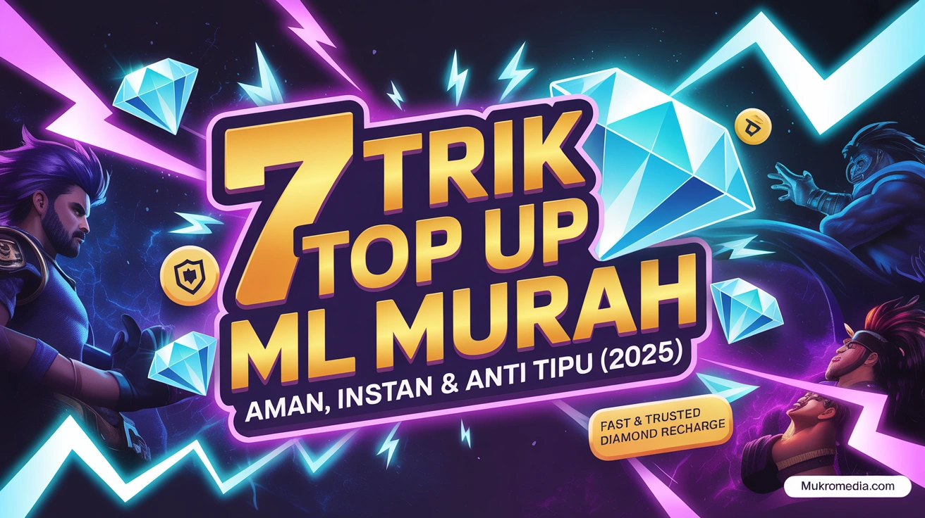 7 Trik Top Up ML Murah: Aman, Instan & Anti Tipu (2025)