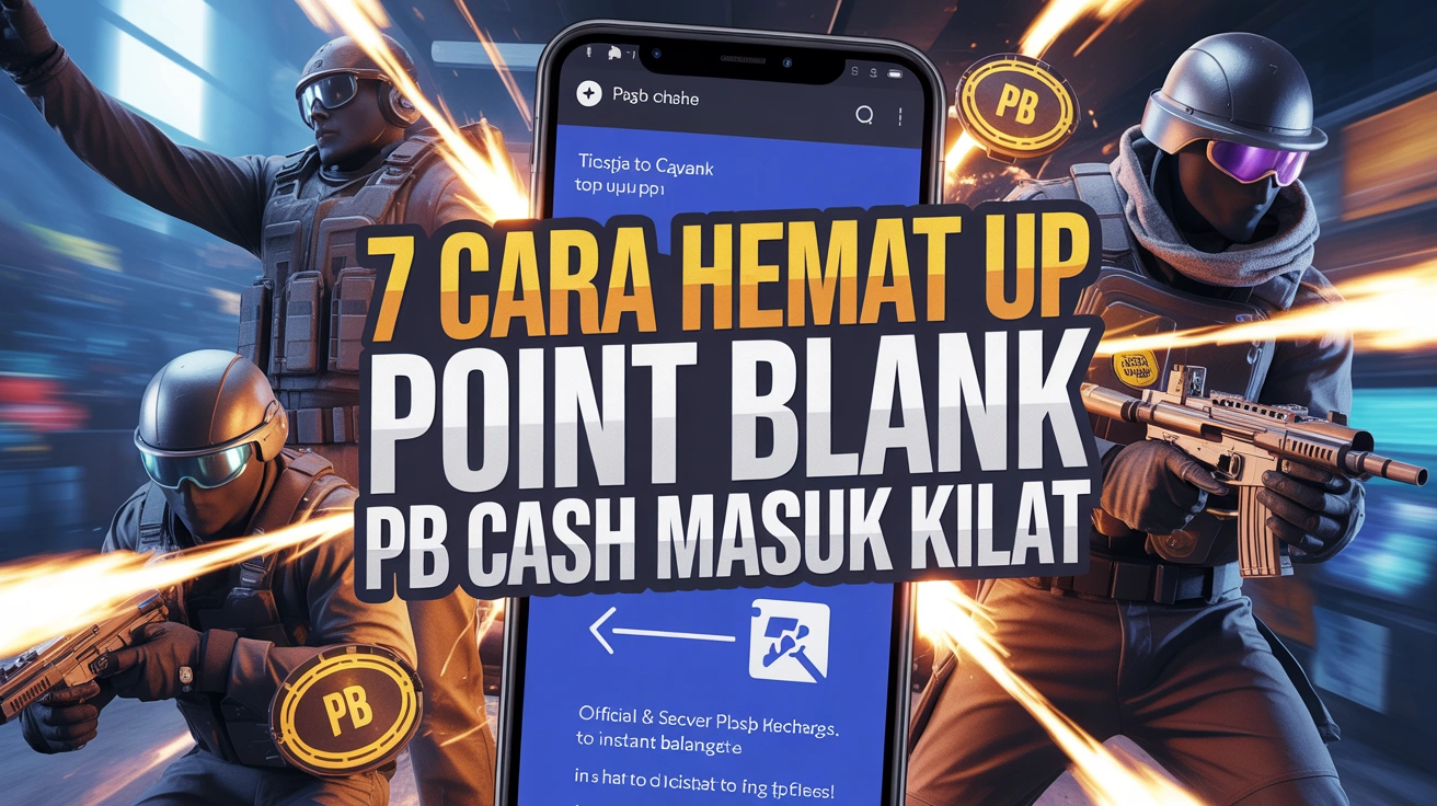 7 Cara Hemat Top Up Point Blank: PB Cash Masuk Kilat