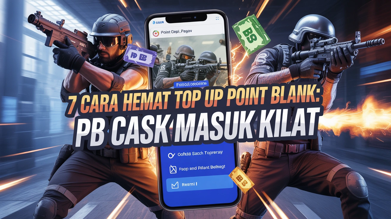 7 Cara Hemat Top Up Point Blank: PB Cash Masuk Kilat
