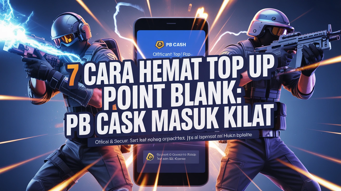 7 Cara Hemat Top Up Point Blank: PB Cash Masuk Kilat