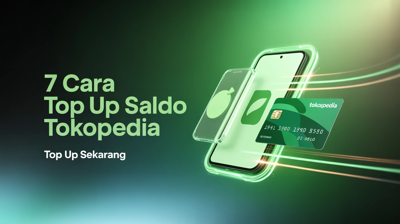 7 Cara Top Up Saldo Tokopedia Paling Cepat: VA, QRIS, e-Wallet & Gerai (2025)