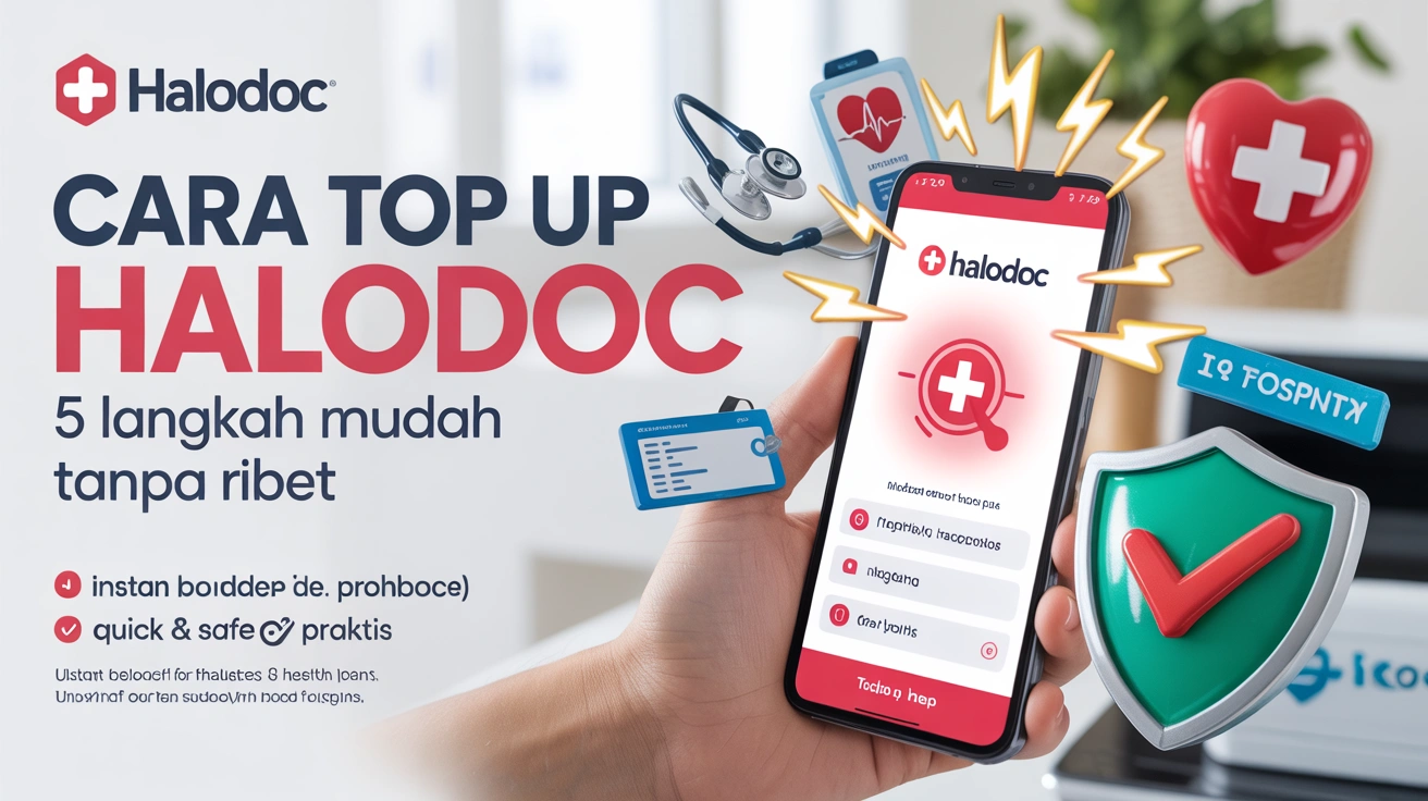5 Langkah Mudah: Cara Top Up Halodoc Tanpa Ribet
