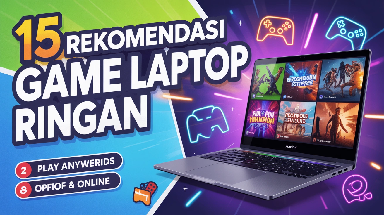 15 Rekomendasi Game Laptop Ringan & Offline 2025 Terbaik (FPS Tinggi di Spek Rendah) 2 15 Rekomendasi Game Laptop Ringan & Offline 2025 (FPS Tinggi di Spek Rendah)