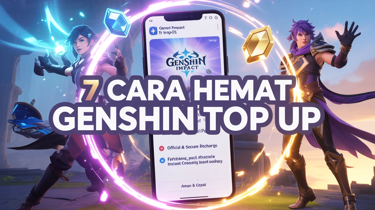 7 Cara Hemat Genshin Top Up: Genesis Crystals Resmi & Instan (2025)