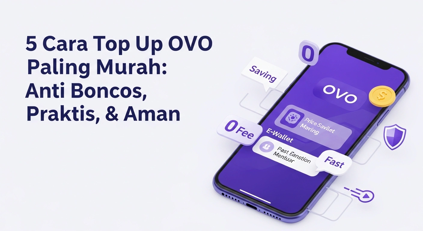 5 Cara Top Up OVO Paling Murah: Anti Boncos, Praktis, & Aman 3 5 Cara Top Up OVO Paling Murah: Anti Boncos, Praktis, & Aman