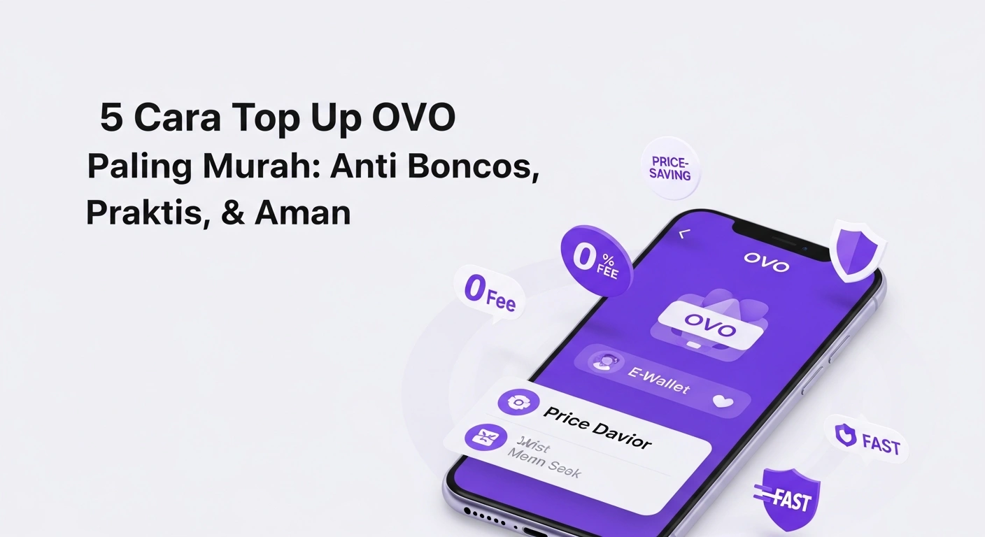 5 Cara Top Up OVO Paling Murah: Anti Boncos, Praktis, & Aman 2 5 Cara Top Up OVO Paling Murah: Anti Boncos, Praktis, & Aman