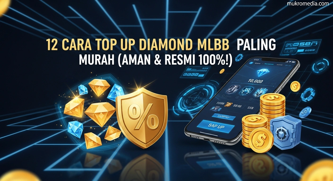 12 Cara Top Up Diamond MLBB Paling Murah (Aman & Resmi 100%!)