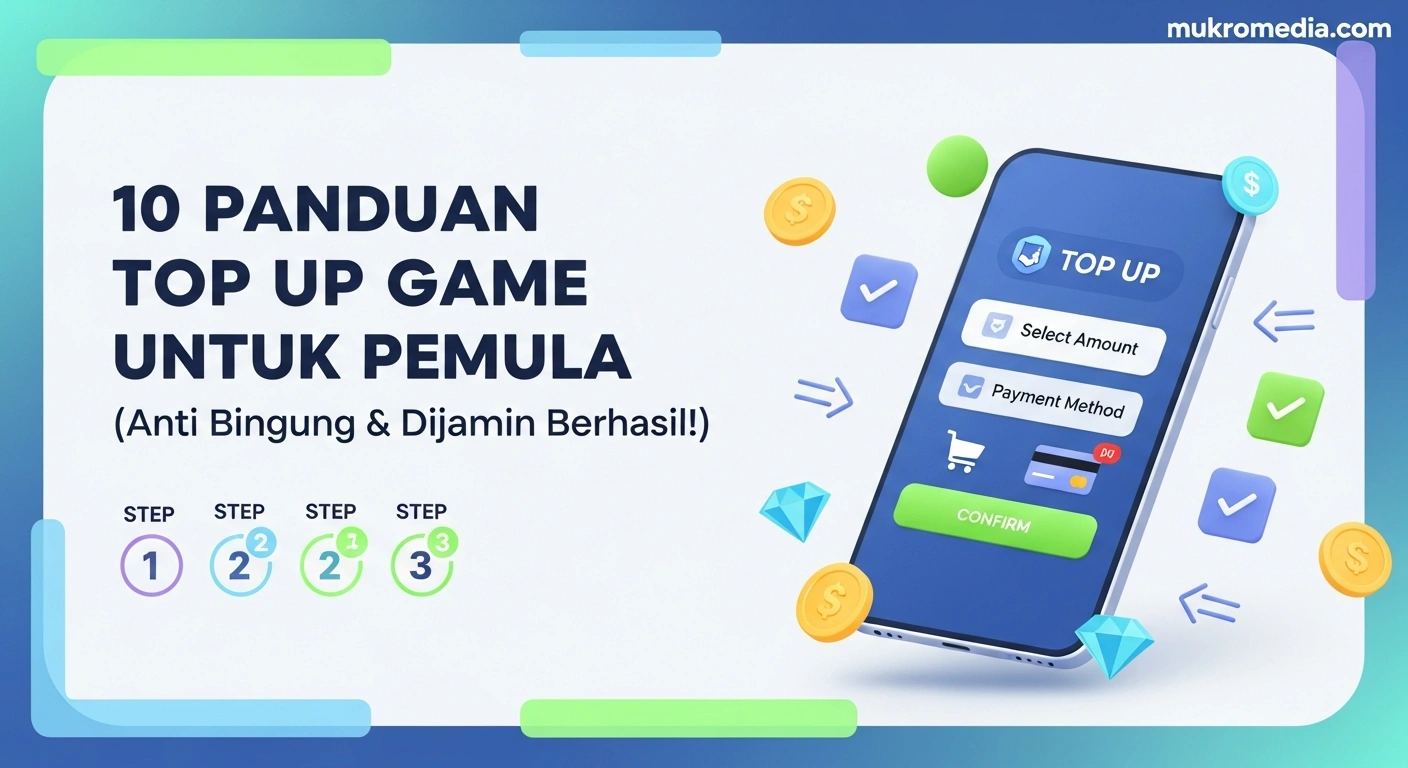 10 Panduan Top Up Game untuk Pemula (Anti Bingung & Dijamin Berhasil!)