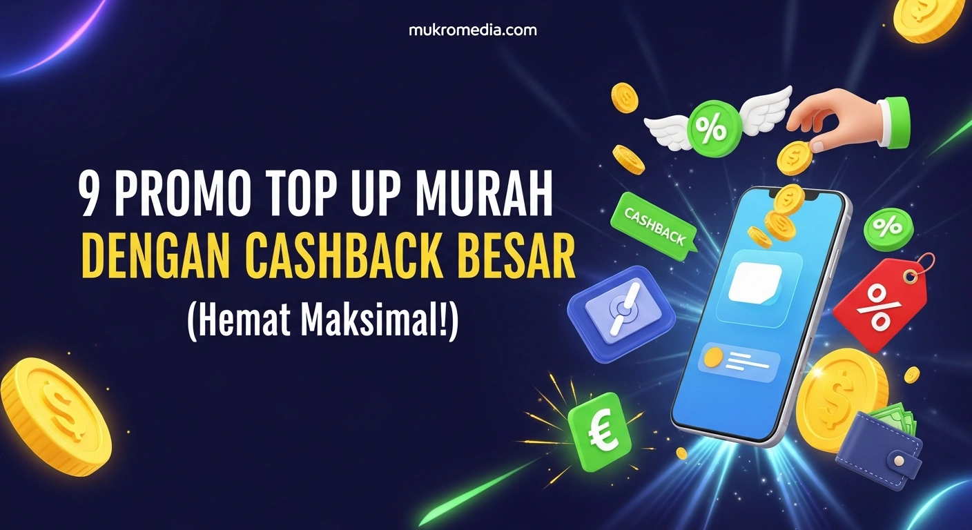 9 Promo Top Up Murah dengan Cashback Besar (Hemat Maksimal!)