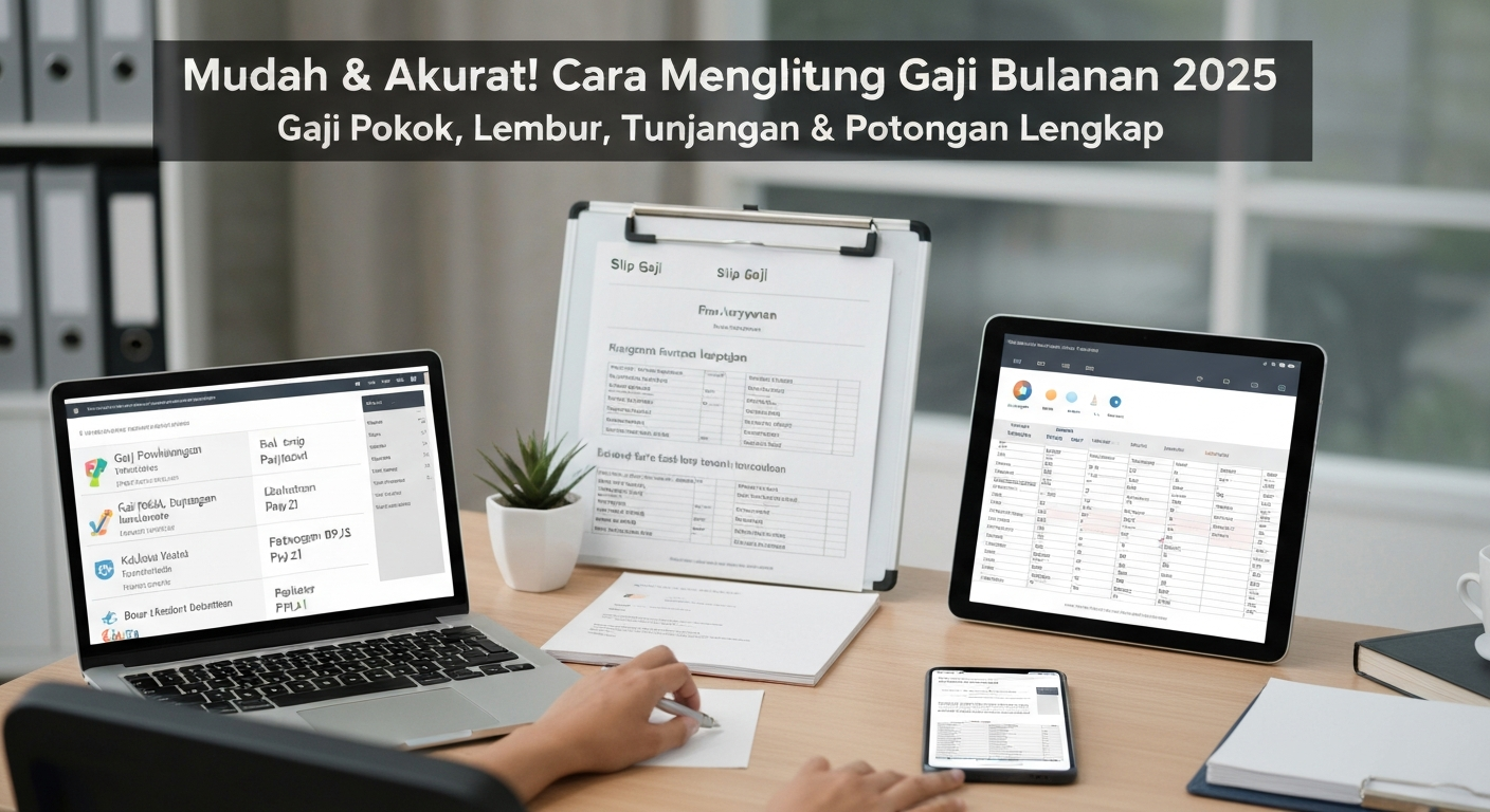 Mudah & Akurat! Cara Menghitung Gaji Bulanan 2025