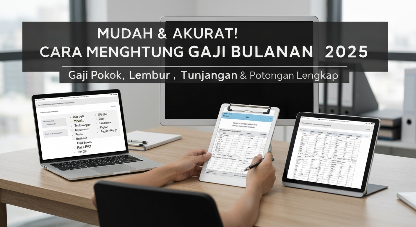 Mudah & Akurat! Cara Menghitung Gaji Bulanan 2025