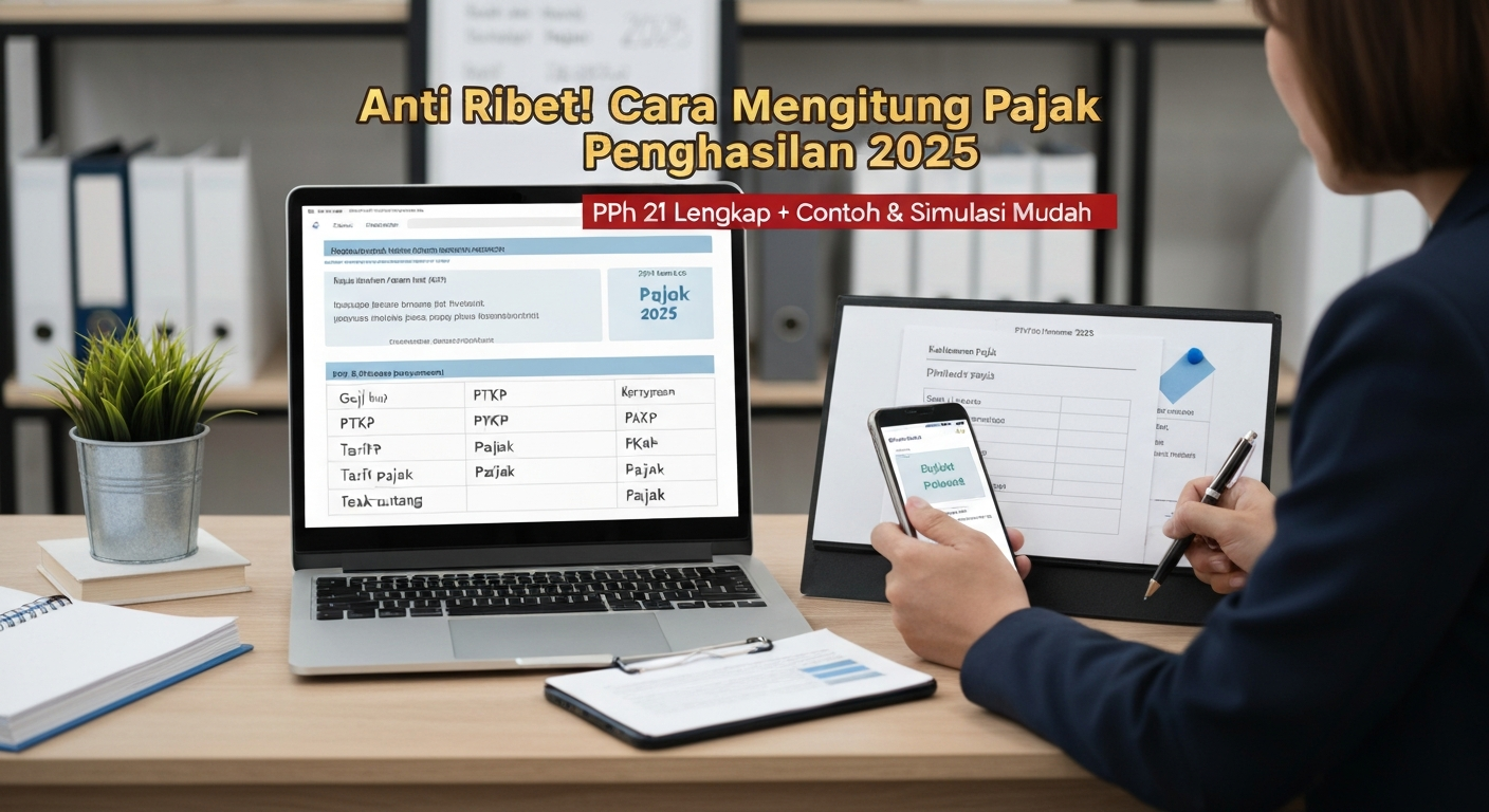 Anti Ribet! Cara Menghitung Pajak Penghasilan 2025