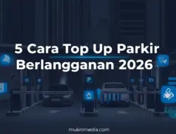 5 Cara Top Up Parkir Berlangganan 2026: Resmi & Bebas Ribet