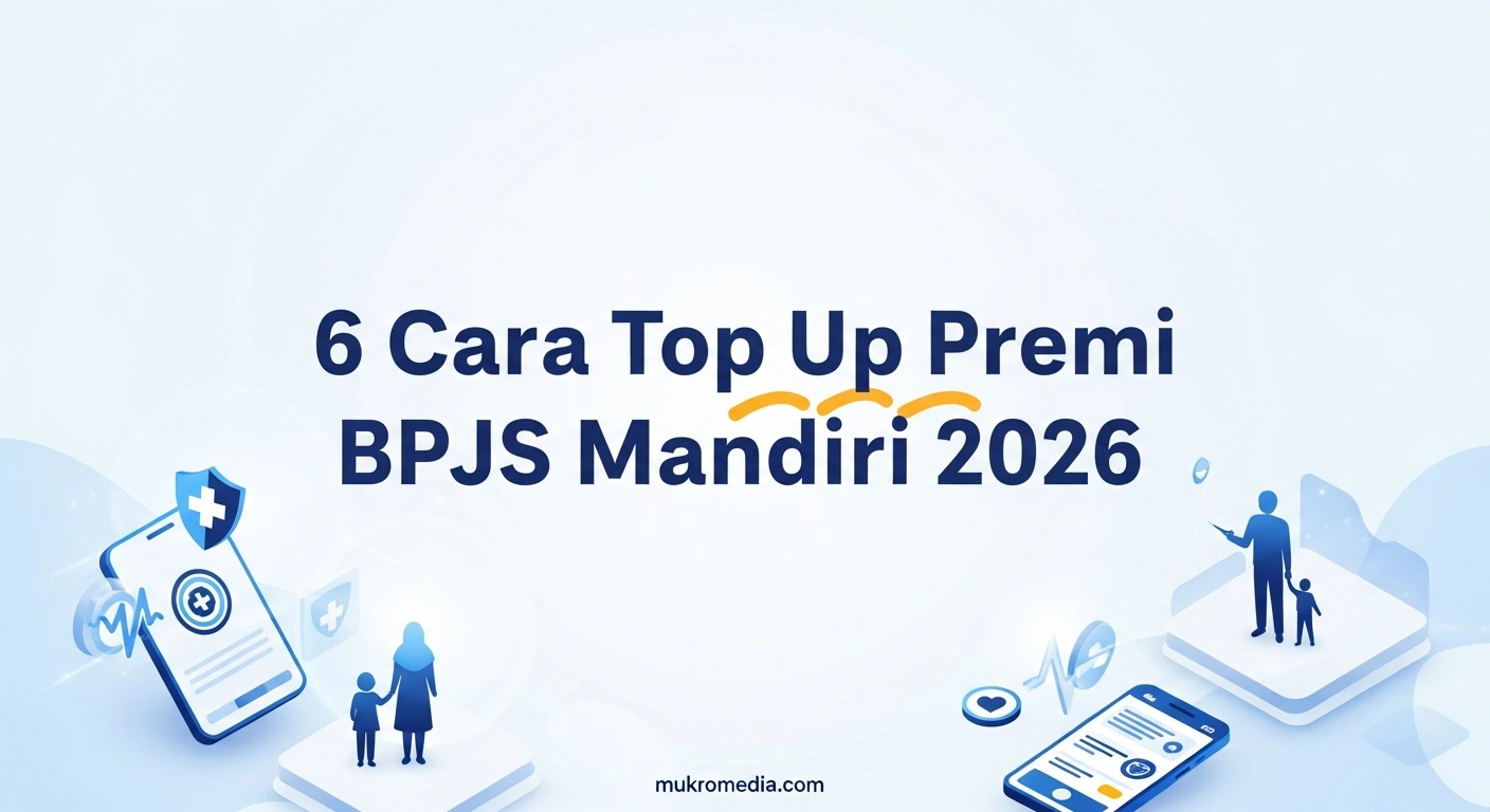 6 Cara Top Up Premi BPJS Mandiri 2026: Aman & Tepat Waktu