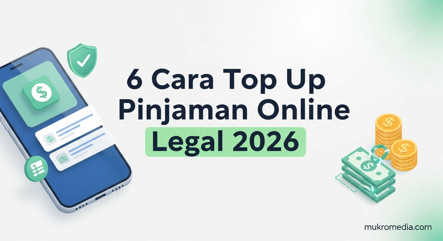 6 Cara Top Up Pinjaman Online Legal 2026: Aman & Tepat