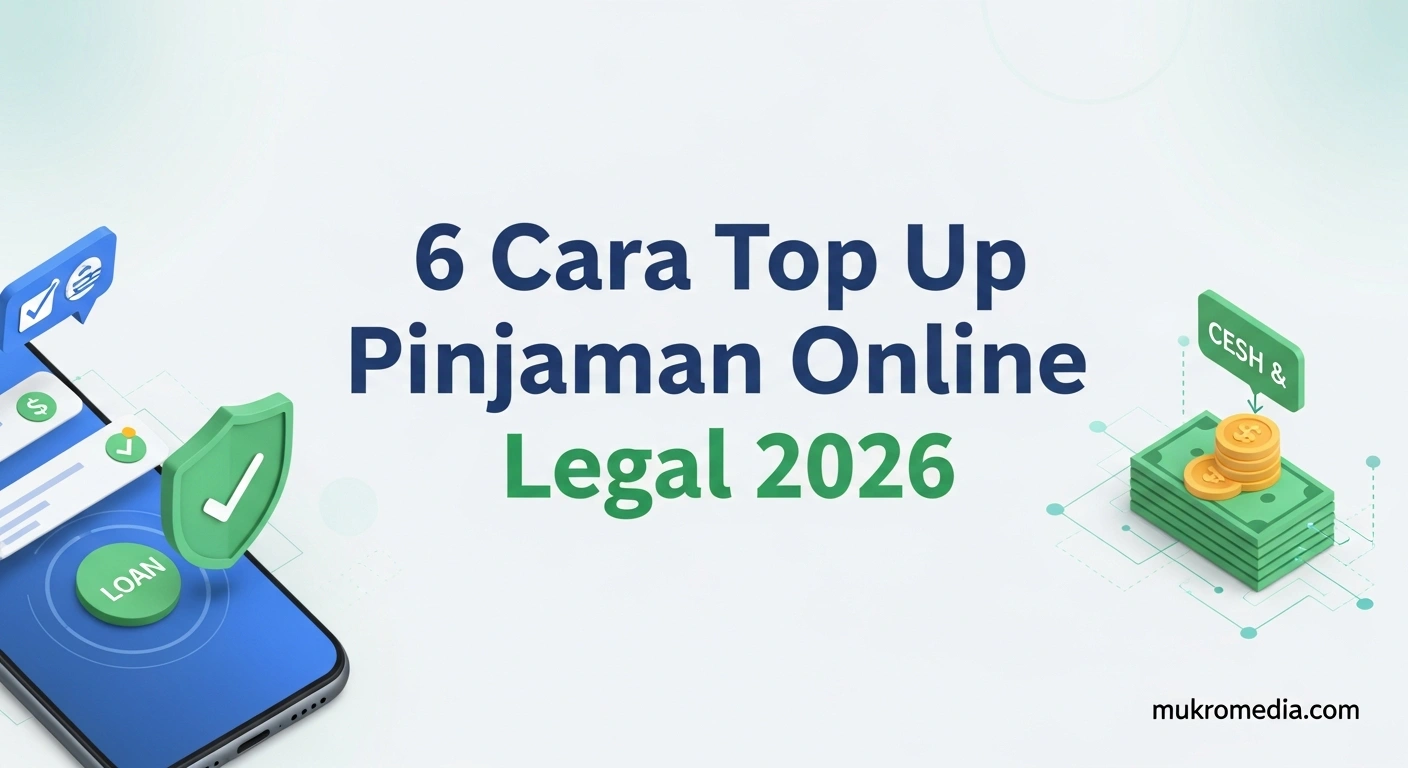 6 Cara Top Up Pinjaman Online Legal 2026: Aman & Tepat