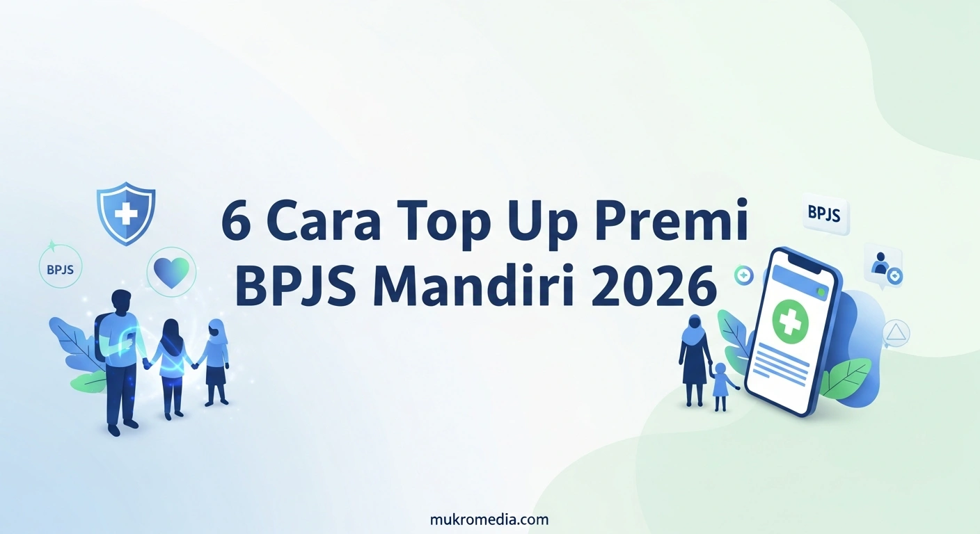 6 Cara Top Up Premi BPJS Mandiri 2026: Aman & Tepat Waktu