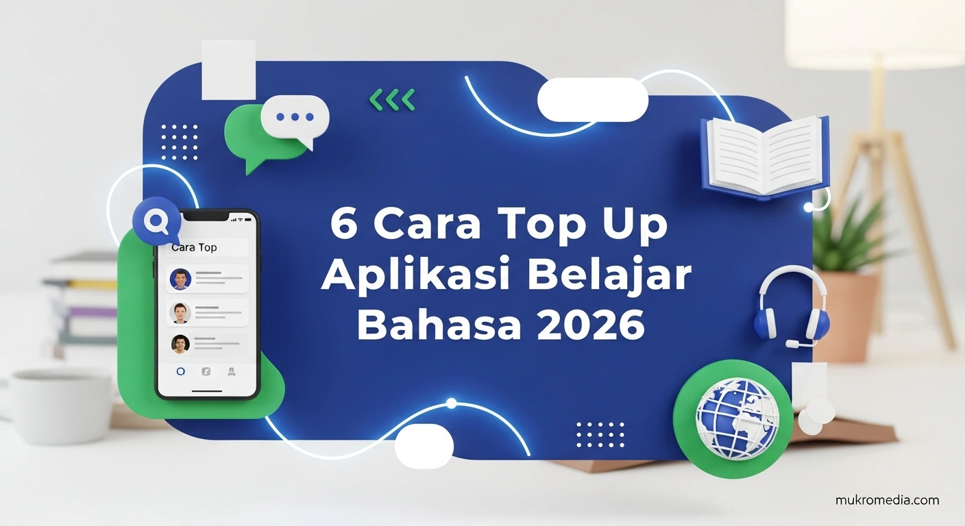 6 Cara Top Up Aplikasi Belajar Bahasa 2026: Resmi, Aman, & Efektif