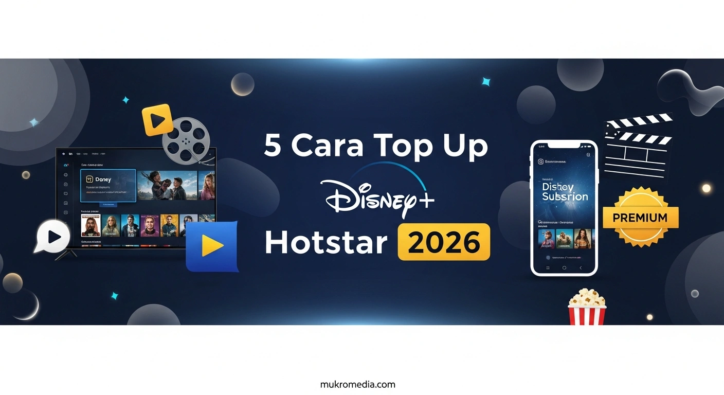 5 Cara Top Up Disney+ Hotstar 2026: Praktis & Hemat