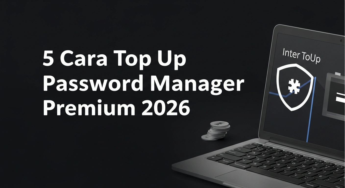 5 Cara Top Up Password Manager Premium 2026: Aman & Sinkron