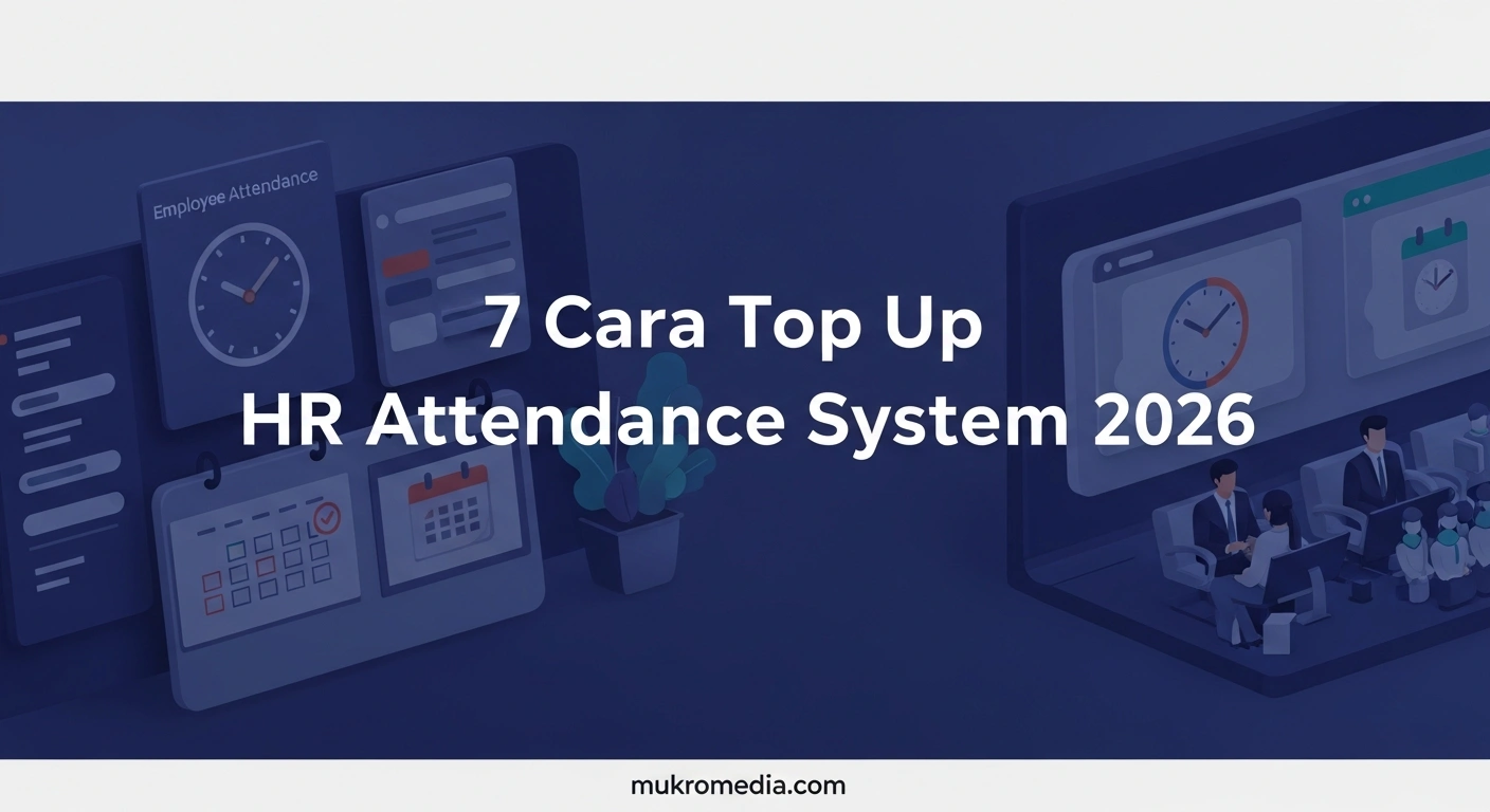 7 Cara Top Up HR Attendance System 2026: Aman & Cepat 3 7 Cara Top Up HR Attendance System 2026: Aman & Cepat