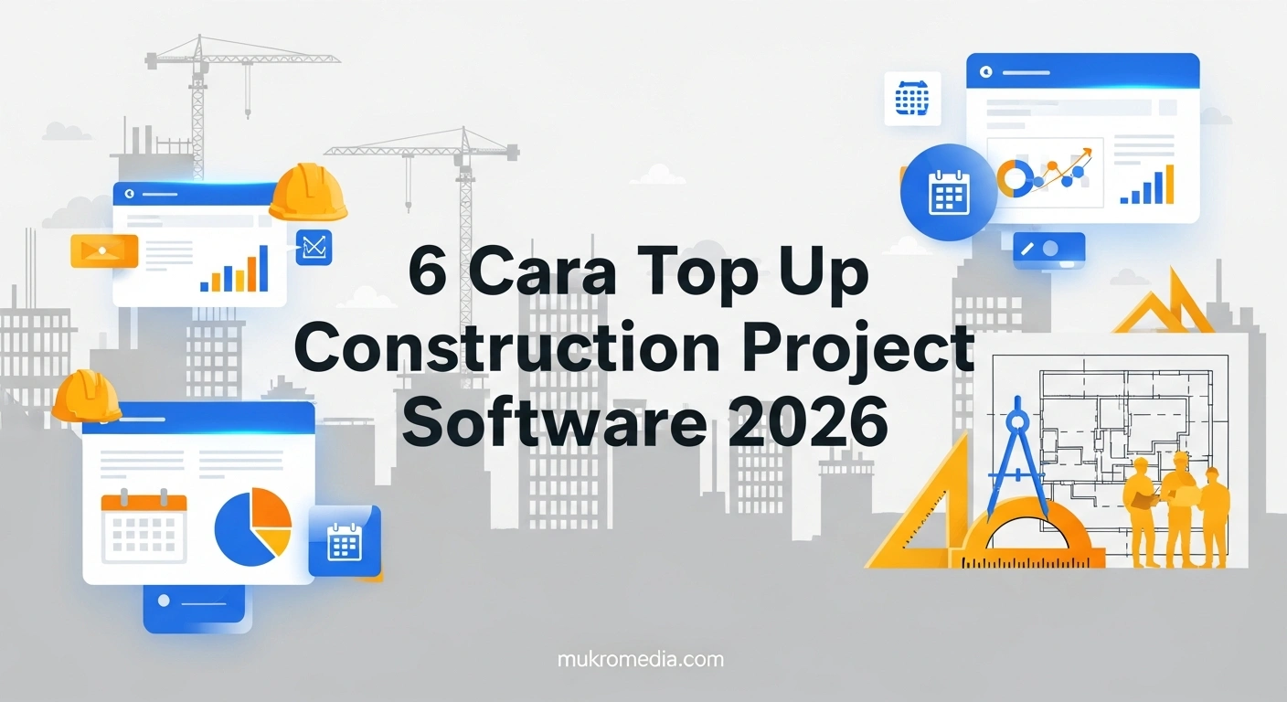 6 Cara Top Up Construction Project Software 2026: Stabil & Terjamin 3 6 Cara Top Up Construction Project Software 2026: Stabil & Terjamin